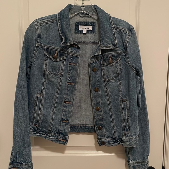LOFT Denim Jacket Size XS - excellent condition - Picture 1 of 5